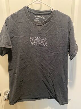 Vitriol Black Short Sleeve Graphic Tee